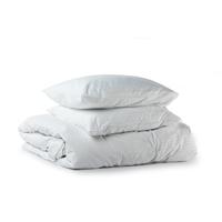 Budget-Bed.nl - Felman Dekbedovertrek - Wit - 140 x 220 - thumbnail