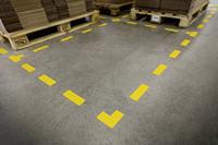 Durable 170004 Stelplaatsmarkering vorm -T- Signaalgeel 10 stuk(s) (l x b x h) 150 x 50 x 0.7 mm - thumbnail