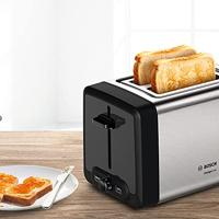 Bosch TAT4P420 DesignLine Broodrooster RVS/Zwart - thumbnail