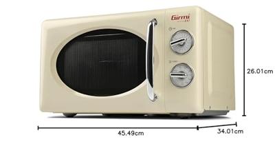 Girmi FM21 Boven het fornuis Combinatiemagnetron 20 l 700 W Beige