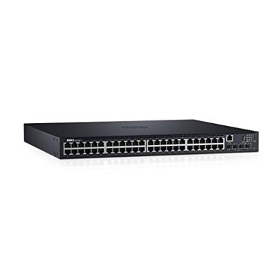 Dell n1548p – switches netwerken (IEEE 802.1 ab, IEEE 802.1, IEEE 802.p, IEEE 802.1 V, IEEE 802.1 W, IEEE 802, bestuurd, L3, Gigabit Ethernet (10/100/1000), 1U, zwart)