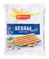 Zonnatura Zonnatura Sesam Crunch Reep (3x50g) - thumbnail