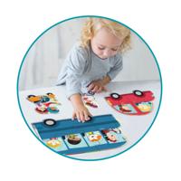 Goula legpuzzel XXL City junior 80 x 38 cm karton 18 stukjes - thumbnail