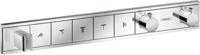 Hansgrohe RainSelect thermostaat afbouwdeel voor 5 functies, chroom - thumbnail