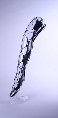 Panty grote gaten zwart