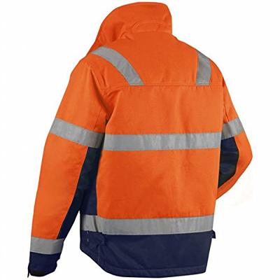 Blåkläder Winterjas High-Vis 48621811 | High Vis Oranje/Marineblauw | Maat L - 7330509370919