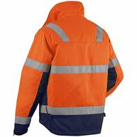 Blåkläder Winterjas High-Vis 48621811 | High Vis Oranje/Marineblauw | Maat L - 7330509370919 - thumbnail
