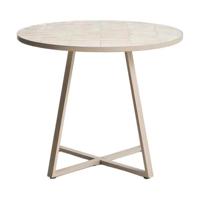 Kave Home Tella tuintafel Ø90 cm Beige - thumbnail