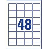 Avery L7911-10 weerbestendige etiketten ft 45,7 x 21,2 mm (b x h), 480 etiketten, wit - thumbnail
