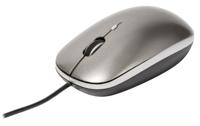 Muis met drie knoppen grijs - thumbnail