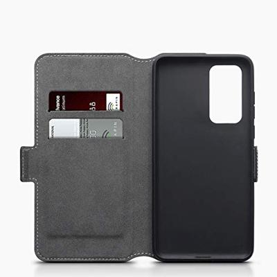 Qubits - slim wallet hoes - Huawei P40 - Zwart Qubits - slim wallet hoes - Huawei P40 - Zwart