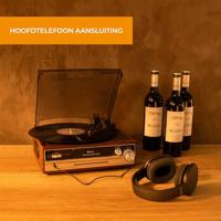 Denver VPR-190 Platenspeler Hout - thumbnail
