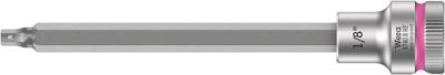 Wera 8740 B HF Binnenzeskant Zyklop Bitdop met 3/8"-aandrijving met vasthoudfunctie, 1/8" x 107 mm - 1 stuk(s) - 05003081001