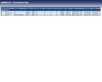 Remschijf voor ADK84310 - thumbnail