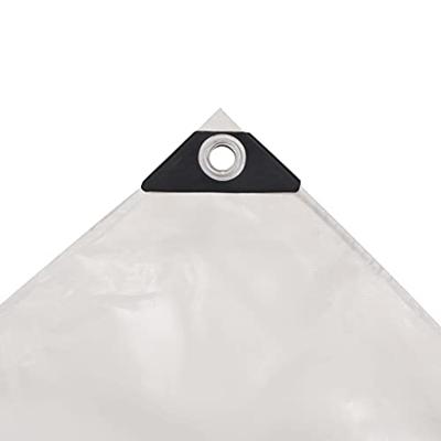 Dekzeil 650 g/m² 4x8 m wit - thumbnail