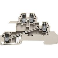 Weidmüller 1031200000-50 Verdeler-serieklem Schroeven Donkerbeige 50 stuk(s) - thumbnail