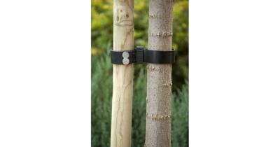 Nature Boomband Rubber Zwart 90cm - thumbnail