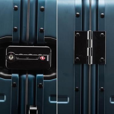 Alumaxx JU-45189 Aluminium Koffer GRAVITY + 4 Wielen 56x37x21 cm Blauw