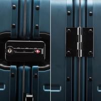 Alumaxx JU-45189 Aluminium Koffer GRAVITY + 4 Wielen 56x37x21 cm Blauw - thumbnail