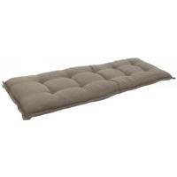 Tuinbank kussen taupe 120 cm - thumbnail