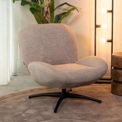 LABEL51 Fauteuil Clayton - Taupe - Canyon - One Size LABEL51 Fauteuil Clayton - Taupe - Canyon - One Size