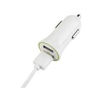 Auto oplader Wit - thumbnail