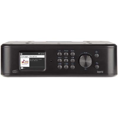 Imperial DABMAN i460 (sw) Keukenradio met internetradio Internet, DAB+, VHF (FM), FM Bluetooth, Internetradio, FM, USB, WiFi, Noodradio Amazon Music, Deezer,