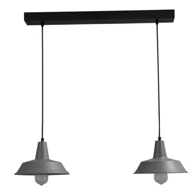 Masterlight Klassieke retro eettafellampIndustria 2x25 - 2545-00-00-S-70-2