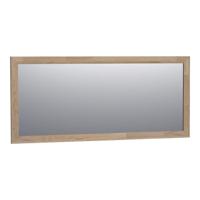 Brauer Citrine Spiegel - 160 cm - Rechthoekig - Vingerlas - Eiken Grijs Frame - thumbnail