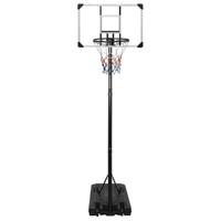 VidaXL Basketbalstandaard 235-305 cm polycarbonaat transparant - thumbnail