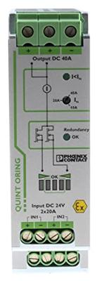 Phoenix Contact 2320186 DIN-rail redundantie module 40 A Aantal uitgangen: 1 x