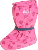Playshoes overschoenen fleece gevoerd Hartjes Roze-M - thumbnail