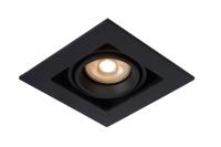 Lucide CHIMNEY - Inbouwspot - 1xGU10 - Zwart - thumbnail