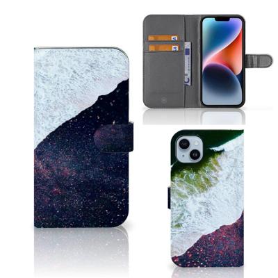 iPhone 15 Plus | Book Case | Sea in Space