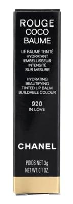 Chanel Rouge Coco Hydrating Beautifying Tinted Lip Balm 920 IN LOVE Lippenstift 3 g Dames