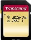 Transcend Premium 500S SDXC-kaart 128 GB Class 10, UHS-I, UHS-Class 3, v30 Video Speed Class - thumbnail