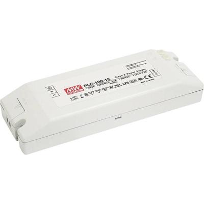 MEAN WELL PLC-100-48 LED-driver, LED-transformator Constante spanning, Constante stroomsterkte 96 W 2 A 48 V/DC Niet dimbaar, PFC-schakeling,