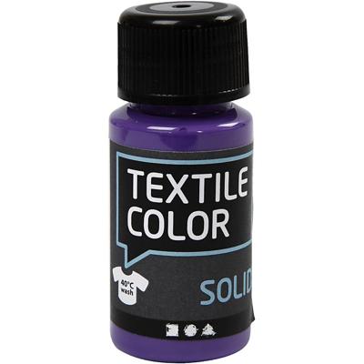 Creativ Company Textile color dekkende textielverf - paars, 50ml