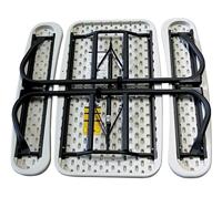 Kindertafel Lifetime Crème Opvouwbaar Picknick 82,5 x 53,5 x 90 cm Staal Plastic - thumbnail