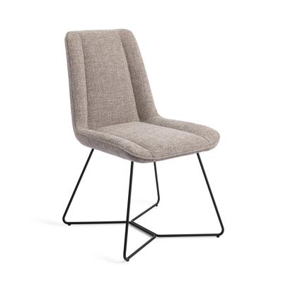 Jesper Home Umedo eetkamerstoel Grainy Greige beehive black