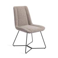 Jesper Home Umedo eetkamerstoel Grainy Greige beehive black - thumbnail