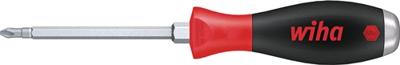 Wiha Kreuzschl.-Schraubendreher StK PH Gr.3x150mm 6k-K SoftFinish 03239 Werkplaats Kruiskop schroevendraaier PH 3 Koplengte: 150 mm DIN ISO 8764