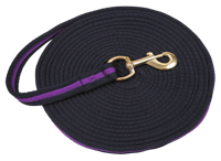 Longeerlijn soft blauw/paars 8 meter - thumbnail