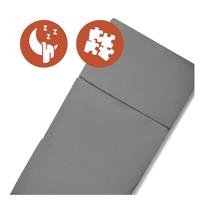 HAUCK Sleeper matras voor reiswieg - 60 x 120 cm - grijs - thumbnail