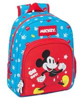 Schoolrugzak Mickey Mouse Clubhouse Fantastic Blauw Rood 28 x 34 x 10 cm - thumbnail