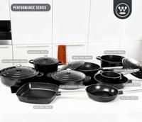 Westinghouse Performance Series Wokpan Inductie - 28cm Wok met Deksel - Zwart - thumbnail