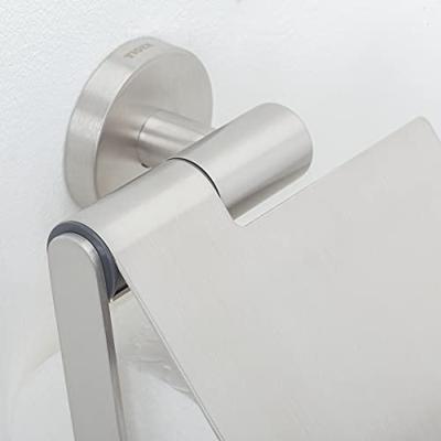 Toiletrolhouder Tiger Boston Met klep RVS Geborsteld - thumbnail