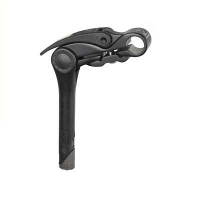 Promax Pro stuurpen 25.4mm handmatig verstelbaar zwart 180mm op kaart