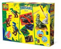 Ses knutselset dino&apos;s, 3in1 - thumbnail