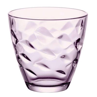 Bormioli Rocco Glazen Flora - Roze - 250 ml - 6 stuks